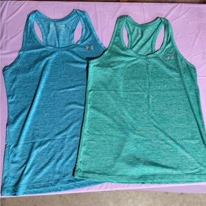 Under Armour Teal HeatGear Tank Top
